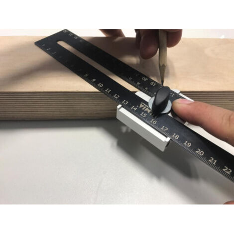 Jauge De Marquage 0-250 Mm Précision 0,1 Mm - Règle Coulissante Acier Carbone Pour Travail Du Bois