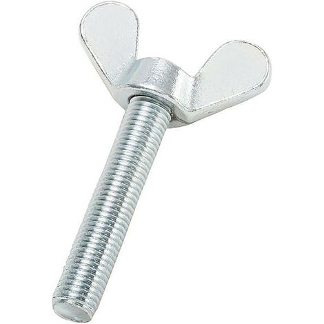 Lot De 5 Vis à Papillon Acier Inoxydable 304 - M6 X 40mm, Argent, Uxcell