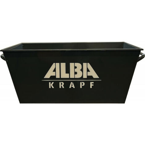 Bac mortier 65 Litres - Tôle d'acier, thermolaquée. (1/4)