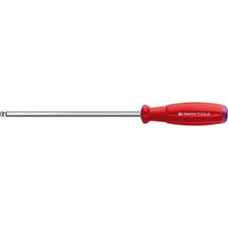 Tournevis 8206S Hexagonal 5x140mm avec tête sphérique SwissGrip PB Swiss Tools