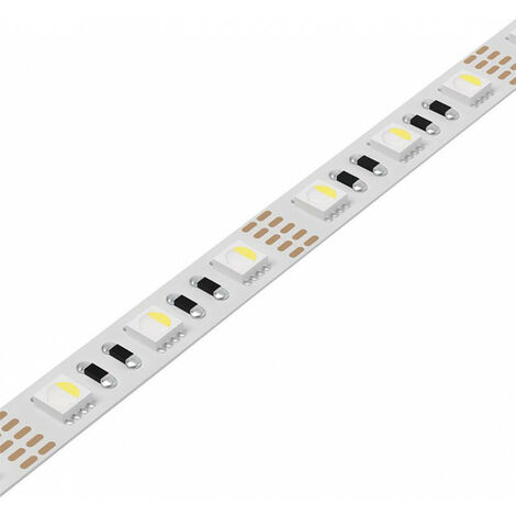 Lumière LEDVersa RGB-W L5m 24VDC. 19.2W/m (1/4)