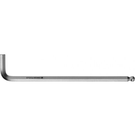 Clé allen DIN 911L chromé 1/4 tête sphérique PB Swiss Tools