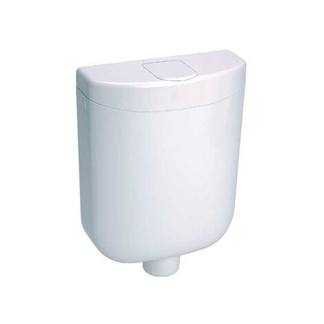 WC cassette blanc avec réservoir d'eau propre portillon blanc