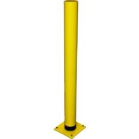 Poteau sécurité industrie jaune 1060mm