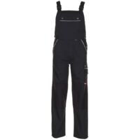 Salopette,Canvas,320 g/qm, Taille 52,noir