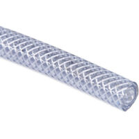 Tuyau à air comprimé transparent 32x4,5mm – PVC renforcé – Résistant à l'abrasion – Longueur 25m – Conforme réglementation alimentaire – Cap Agad