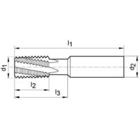 Fraise à fileter TMUSP VHM TiCN queue HA refroidissement interne D12x20x1.5mmGÜHRING