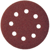 Meule velcro bois 125 mm K 40 8 trous