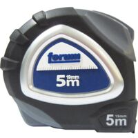 Mètre-ruban de poche, plastique, Long. : 8 m, Larg. : du ruban 25 mm