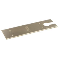 Plaque de couverture pour BTS 80 BTS 80 F BTS 80 EMB u.BTS 80 FLB Laiton brossé mat