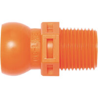 Raccord fileté taille 1/2 po. NPT R 3/8 sachet de 4 pièces LOC-LINE
