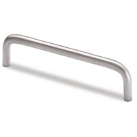 Poignée de meuble Avenio Acier Optik brossé 96mm D.10mm HETTICH