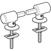Charnières Geberit adaptées au siège de toilette 574410