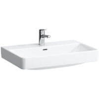 Lavabo LAUFEN PRO S 700 x 465 mm avec trop-plein, LAUFEN blanc 3 trous pour robinet