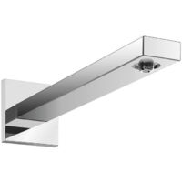 Bras de douche Square 38,9 cm blanc mat