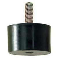 4 Silentblocs Moteur M6 En Caoutchouc - Supports Antivibration Pour Bobine, Cylindre, Bloc Moteur