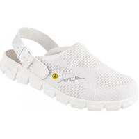 Sabot 37329. OB. A. E. FO. SRC. blanc. Taille 41 Abeba