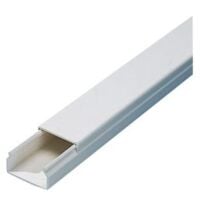 Goulotte PVC 2 m,15x30 mm, blanc