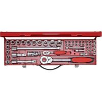 Coffret de douilles 1/4"+1/2"49 pièces 5800.00 Carolus