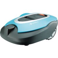 Gardena – Robot tondeuse 405220 – Surface d'action 1000 m² – Largeur de coupe 220 mm – Guidage automatique – Temps de tonte programmable
