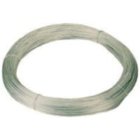 FP – Fil de fer galvanisé 4,2 mm – Poids 25 kg – Résistant à la corrosion pour usage extérieur – Idéal pour chantiers humides