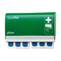 Distributeur pansement QuickFix,inclus 90 unités bleu