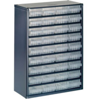 Magasin 'Š¢ tiroirs avec 36 tiroirs type 150-01 bleu