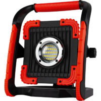 Lampe de travail LED Power Flood 30 noir-rouge