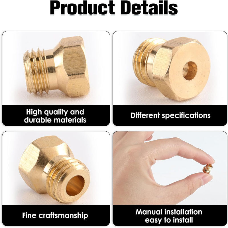 Gicleurs Gaz Butane Universels - Kit 5 Buses Pour Conversion GPL