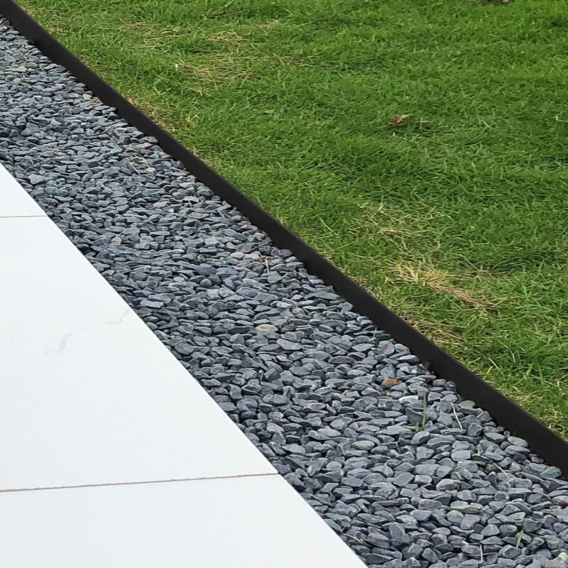 Bordo Per Prato In Metallo NAIZY – 10 Pezzi Da 100x15 Cm, Acciaio Zincato, Flessibile E Regolabile Per Aiuole E Giardini