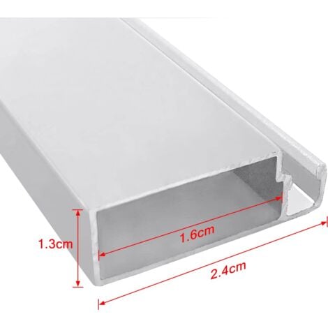 Zanzariera con telaio rete finestra zanzariera tenditrice zanzariera telaio in alluminio senza fori e viti 100x120 cm, bianco NAIZY