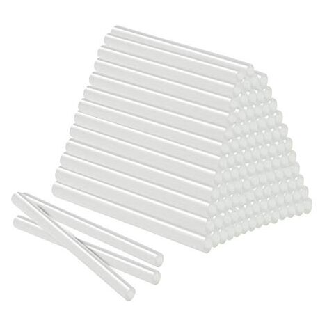 100 Bastoncini Colla Calda 11mm - Trasparenti, Per Pistola Colla, Fai Da Te - Foto 3