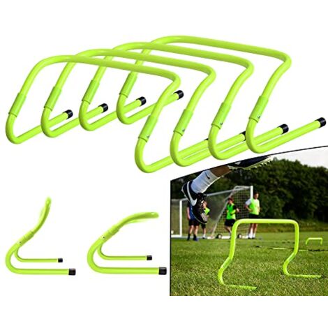 Set Di 6 Ostacoli Regolabili TRMLBE Per Allenamento Velocità E Agilità