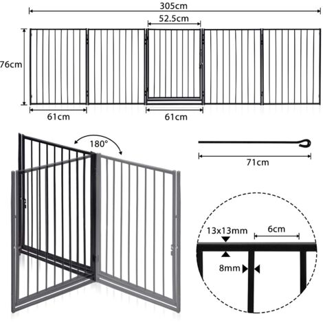 Acquista online cancelletto in legno per scale - Miglior prezzo e
