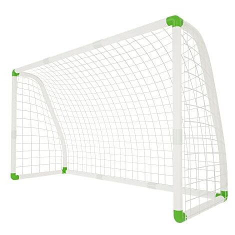 Porta Da Calcio Per Giardino Relaxdays 120x180 Cm - Con Rete, Struttura In Metallo, Facile Montaggio A Incastro, Per Bambini E Adulti