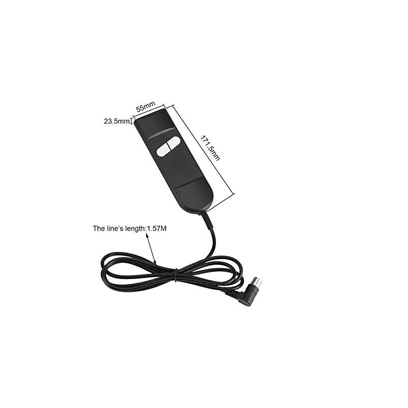 Fernbedienung Für Hebestühle - 2 Tasten Steuerung Mit USB, Kompatibel Mit Okin & Dewert Motoren