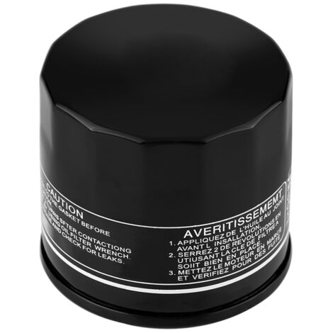 Ricambio Moto GSX-R Filtro Olio Moto Fydun Per Suzuki GSXR1000/600/750 E GSX1300R - Alta Filtrazione, Nero Filtro Alta Prestazione