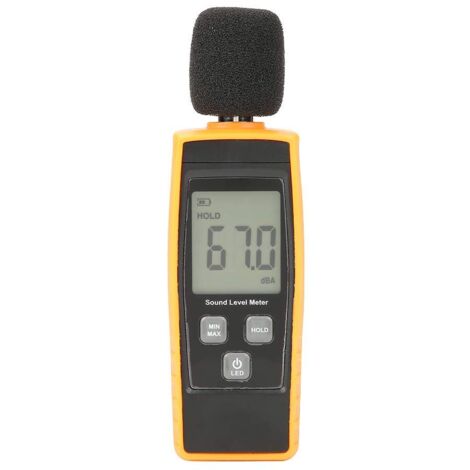 Ej.Life Dezibel Messgerät Precis Db Meter Rz1359 Digital Lcd Schallpegel Messer Db Meter Umwelt Geräusch Tester A