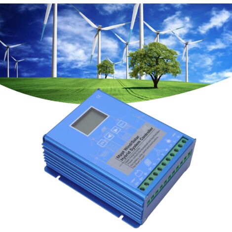 Ej.Life Wind-Solar-Hybrid-Controller, Solar-Energy-Controller MPPT-Boost-Laden Smart Multifunctional für Beleuchtungsgeräte (GPI-8060)