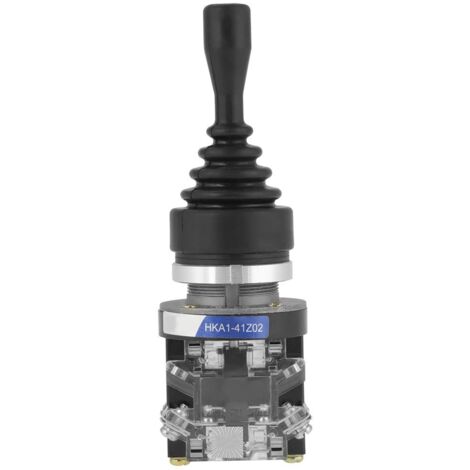 Produktbild von HKA1-41Z02 Joystick-Schalter – 2NO, 2 Positionen, Momentan, 380V 5A, Wasser-/öl-/staubdicht – Für Automatisierung & Sicherheit