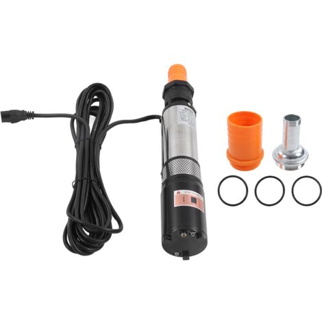 Ej.Life Tauchpumpe, gute Abdichtung, 12-V-DC-Solarpumpe, Kupfermotor mit 3500 U/min, 10 Meter maximaler Hub für die Bewässerung (1/5)
