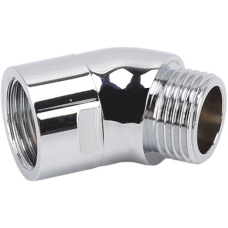 Duschkopf-Winkeladapter Aus Messing – 135° Verstellbar, G1/2" Gewinde Für Flexible Duschmontage