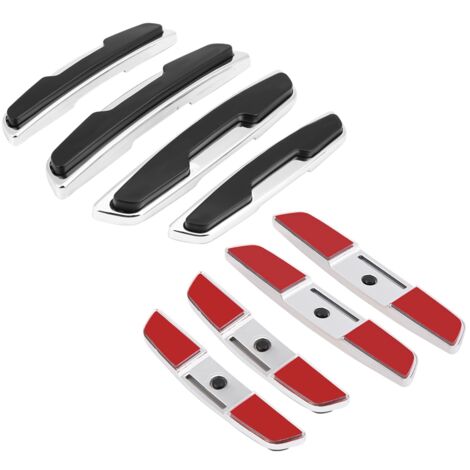 Autotür Kantenschutz 4-teilig - Türprotektoren ABS PVC Gegen Kratzer Und Beschädigungen