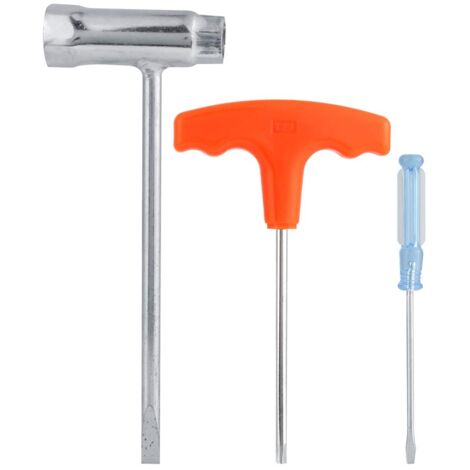 Ej.Life Praktisches Kettensägenzubehör Hülse Schraubendreher Schraubenschlüssel Set Werkzeug Set passend für Stihl Kettensäge (1/5)