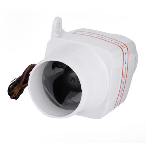 Ej.Life 75mm Rohrventilator, Rohr-Lüfter mit 130 CFM Leistungsstarke Belüftung für Büro -Extra Leise, für Yacht, Gebäude, Wohnwagen (3 Zoll)