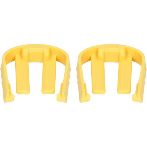 Ej.Life 2 Stück Auto Waschanlage C Clip Auto Hausdruck Reiniger Trigger Pistole Ersatz C Clip Auto Waschmaschine Schnell Stecker Schnalle für Karcher K2 K3 K7 (Gelb) (1/5)