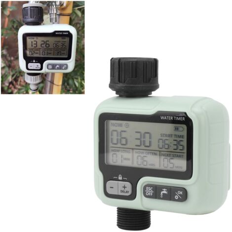 Ej.Life Sprinkler-Timer, Programmierbarer Bewässerungstimer, Sprinkler-Controller, Bietet Auch Manuelle Bewässerung, für Rasenflächen Im Freien, Gärten, Ackerland (1/5)