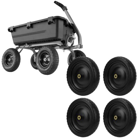 Ej.Life 13-Zoll-Reifen ohne Pannen für Gorilla-Wagen, Verschleißfest und Langlebig, Rutschfestes Design, Kompatibel mit Gorilla-Wagen, Gartenkarren und Polyethylen-Muldenkippern (1/5)