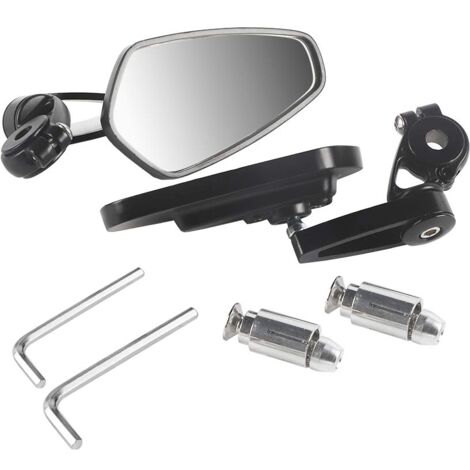 Ej.Life 1 Paar 22mm Motorrad Rückspiegel, Rückspiegel Seitenspiegel für GROM MSX125 CB50/MT-03/Z125 für Seitenspiegel für Motorräder Motorradrückspiegel Seitenspiegel Motorradspiegel Motorradrückspieg (1/4)
