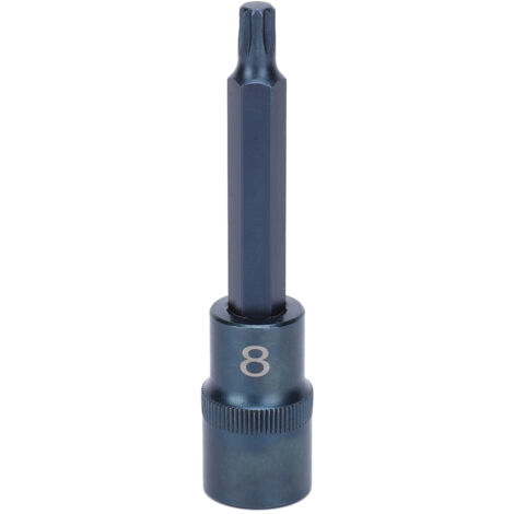 Ej.Life Steckschlüssel-Bit, 12-seitig, S2-Legierung, Steckschlüssel-Bit, Stahl-Bläu-Bit, Fasen-Design, Pneumatisch, Elektrisch, für Industriebedarf (1/5)